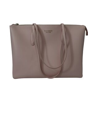 KATE SPADE (AUTHENTIC) New York Blush Pink Leather Tote